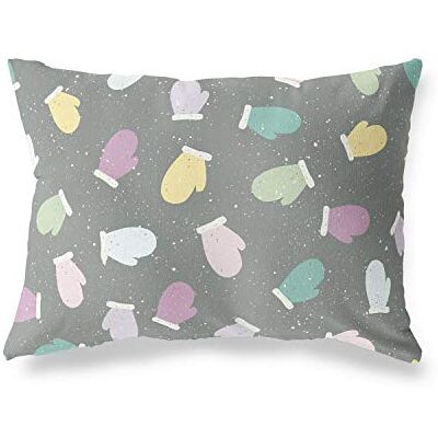 Bonamaison dekorativt kuddöverdrag slumpmässigt mönster, prydnadskuddöverdrag, heminredning örngott för vardagsrum, soffa, sovrum, storlek: 35 x 50 cm – designad och tillverkad i Turkiet Bonamaison dekorativt kuddöverdrag slumpmässigt mönster, prydnadskuddöverdrag, heminredning örngott för vardagsrum, soffa, sovrum, storlek: 35 x 50 cm – designad och tillverkad i Turkiet