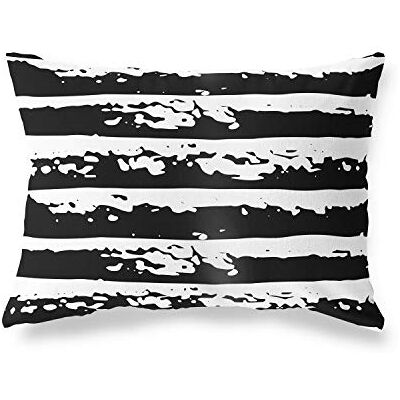 Bonamaison dekorativt kuddöverdrag slumpmässigt mönster, prydnadskuddöverdrag, heminredning örngott för vardagsrum, soffa, sovrum, storlek: 35 x 50 cm – designad och tillverkad i Turkiet Bonamaison dekorativt kuddöverdrag slumpmässigt mönster, prydnadskuddöverdrag, heminredning örngott för vardagsrum, soffa, sovrum, storlek: 35 x 50 cm – designad och tillverkad i Turkiet