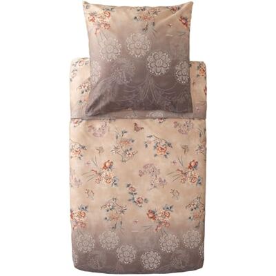 Bassetti ESPERIDI Sängkläder + 2 örngott av 100% bomullssatin i färgen beige 41, mått: 200 x 200 + 2 K 80 x 80 cm – 933280 Bassetti ESPERIDI Sängkläder + 2 örngott av 100% bomullssatin i färgen beige 41, mått: 200 x 200 + 2 K 80 x 80 cm – 933280