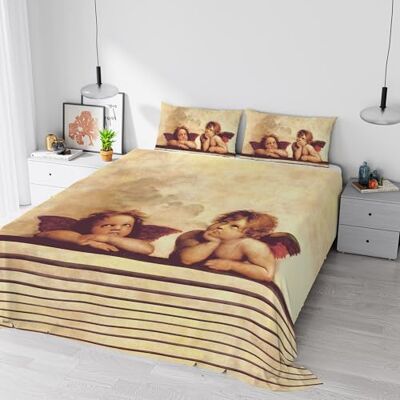 Italian Bed Linen AUTORE DRÖMAR Digitaltryck Sängset, Heltäckning, Tillverkad i Italien, Dubbel, 59 Italian Bed Linen AUTORE DRÖMAR Digitaltryck Sängset, Heltäckning, Tillverkad i Italien, Dubbel, 59