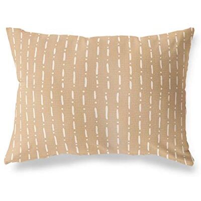 Bonamaison dekorativt kuddöverdrag, slumpmässigt mönster prydnadskuddöverdrag, heminredning örngott för vardagsrum, soffa, sovrum, storlek: 45 x 60 cm – designad och tillverkad i Turkiet Bonamaison dekorativt kuddöverdrag, slumpmässigt mönster prydnadskuddöverdrag, heminredning örngott för vardagsrum, soffa, sovrum, storlek: 45 x 60 cm – designad och tillverkad i Turkiet