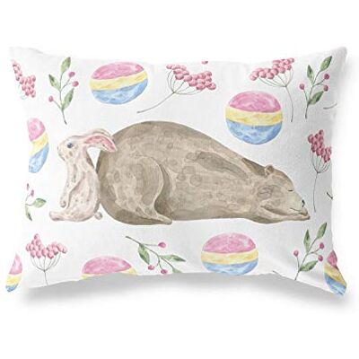 Bonamaison dekorativt kuddöverdrag slumpmässigt mönster, prydnadskuddöverdrag, heminredning örngott för vardagsrum, soffa, sovrum, storlek: 35 x 50 cm – designad och tillverkad i Turkiet Bonamaison dekorativt kuddöverdrag slumpmässigt mönster, prydnadskuddöverdrag, heminredning örngott för vardagsrum, soffa, sovrum, storlek: 35 x 50 cm – designad och tillverkad i Turkiet