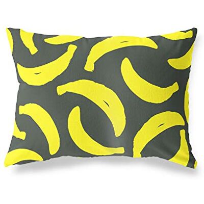Bonamaison dekorativt kuddöverdrag neon gul & rök, prydnadskuddöverdrag, heminredning örngott för vardagsrum, soffa, sovrum, storlek: 35 x 50 cm designad och tillverkad i Turkiet Bonamaison dekorativt kuddöverdrag neon gul & rök, prydnadskuddöverdrag, heminredning örngott för vardagsrum, soffa, sovrum, storlek: 35 x 50 cm designad och tillverkad i Turkiet