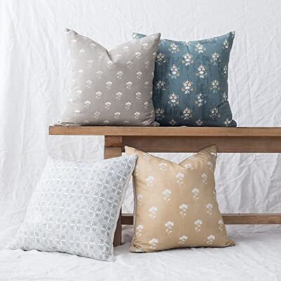 Woven Nook Vävd rymslen – modern och lyxig 45 cm x 45 cm dekorativ boho prydnadskuddöverdrag – hållbar kvalitet och maskintvättbar – 100% bomullsduk – Etta design – orange, svart och brun, 4-pack för hem Woven Nook Vävd rymslen – modern och lyxig 45 cm x 45 cm dekorativ boho prydnadskuddöverdrag – hållbar kvalitet och maskintvättbar – 100% bomullsduk – Etta design – orange, svart och brun, 4-pack för hem