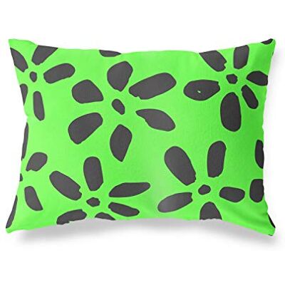 Bonamaison dekorativt kuddöverdrag, neongrön rök prydnadskuddöverdrag, hem dekorativa örngott för vardagsrum, soffa, sovrum, storlek: 45 x 60 cm Designad och tillverkad i Turkiet Bonamaison dekorativt kuddöverdrag, neongrön rök prydnadskuddöverdrag, hem dekorativa örngott för vardagsrum, soffa, sovrum, storlek: 45 x 60 cm Designad och tillverkad i Turkiet