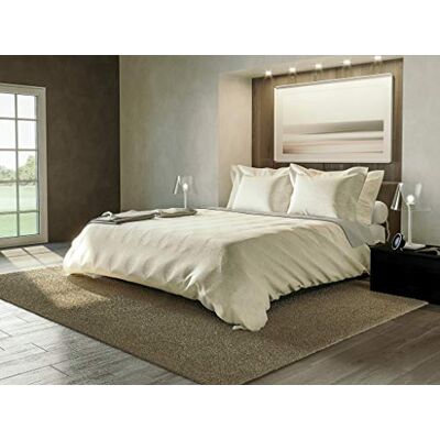 Yellow Gult Carice Duvet Cover, 100% Perkal bomull, varmvit, 260 x 220 cm, 1,0 stycken Yellow Gult Carice Duvet Cover, 100% Perkal bomull, varmvit, 260 x 220 cm, 1,0 stycken