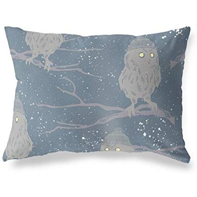 Bonamaison dekorativt kuddöverdrag slumpmässigt mönster, prydnadskuddöverdrag, heminredning örngott för vardagsrum, soffa, sovrum, storlek: 35 x 50 cm – designad och tillverkad i Turkiet Bonamaison dekorativt kuddöverdrag slumpmässigt mönster, prydnadskuddöverdrag, heminredning örngott för vardagsrum, soffa, sovrum, storlek: 35 x 50 cm – designad och tillverkad i Turkiet