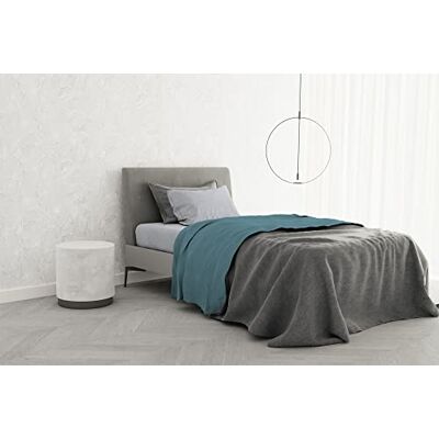 Italian Bed Linen B-CL-TC-1P-31-otta Komplett säng 100% TRENDY CHIC bomull, Enkel, Ottanium Italian Bed Linen B-CL-TC-1P-31-otta Komplett säng 100% TRENDY CHIC bomull, Enkel, Ottanium