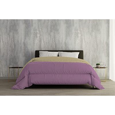 Italienskt sänglinne Piumino-Rosa/Beige-2P Vintertäcke, Microfiber, Rosa/Beige, 250x200cm Italienskt sänglinne Piumino-Rosa/Beige-2P Vintertäcke, Microfiber, Rosa/Beige, 250x200cm