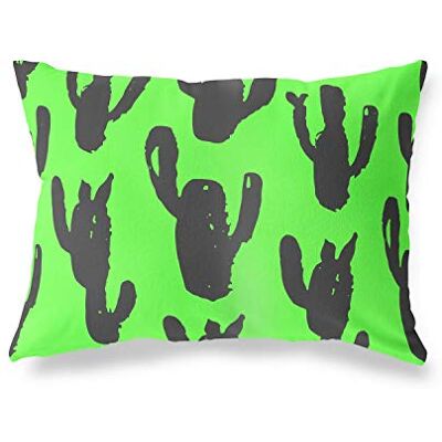 Bonamaison dekorativt kuddöverdrag, neongrön rök prydnadskuddöverdrag, hem dekorativa örngott för vardagsrum, soffa, sovrum, storlek: 45 x 60 cm Designad och tillverkad i Turkiet Bonamaison dekorativt kuddöverdrag, neongrön rök prydnadskuddöverdrag, hem dekorativa örngott för vardagsrum, soffa, sovrum, storlek: 45 x 60 cm Designad och tillverkad i Turkiet