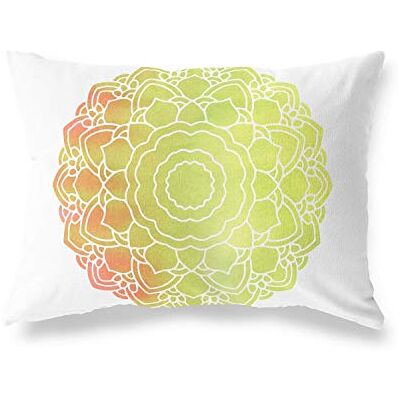 Bonamaison Dekorativt kuddöverdrag, polyester, flerfärgad, 45 x 60 cm Bonamaison Dekorativt kuddöverdrag, polyester, flerfärgad, 45 x 60 cm