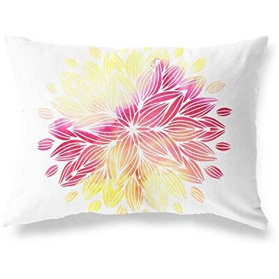 Bonamaison Dekorativt kuddöverdrag, polyester, flerfärgad, 45 x 60 cm Bonamaison Dekorativt kuddöverdrag, polyester, flerfärgad, 45 x 60 cm