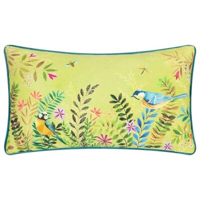 Evans Lichfield Daisy Hill Meadow Tales tryckt fjäderfylld kudde vårgrön 30 x 50 cm Evans Lichfield Daisy Hill Meadow Tales tryckt fjäderfylld kudde vårgrön 30 x 50 cm