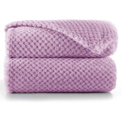 DecoKing gosig filt 70 x 150 cm lila filt mikrofiber levande filt överkast fleece mjuk mjuk gosig skandinavisk stil Henry DecoKing gosig filt 70 x 150 cm lila filt mikrofiber levande filt överkast fleece mjuk mjuk gosig skandinavisk stil Henry