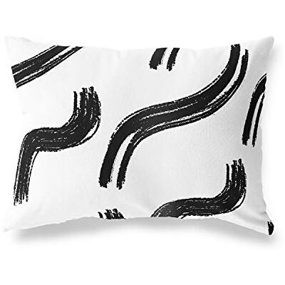 Bonamaison dekorativt kuddöverdrag slumpmässigt mönster, prydnadskuddöverdrag, heminredning örngott för vardagsrum, soffa, sovrum, storlek: 35 x 50 cm – designad och tillverkad i Turkiet Bonamaison dekorativt kuddöverdrag slumpmässigt mönster, prydnadskuddöverdrag, heminredning örngott för vardagsrum, soffa, sovrum, storlek: 35 x 50 cm – designad och tillverkad i Turkiet