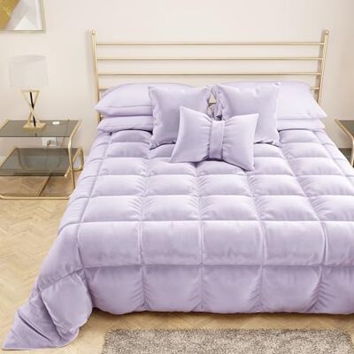 PETTI Artigiani Italiani Täcke i mjukt och varmt sammet 350 g/m², dubbeltäcke, dubbeltäcke, dubbeltäcke, dubbeltäcke, 260 x 270 cm, lila, 100% tillverkad i Italien PETTI Artigiani Italiani Täcke i mjukt och varmt sammet 350 g/m², dubbeltäcke, dubbeltäcke, dubbeltäcke, dubbeltäcke, 260 x 270 cm, lila, 100% tillverkad i Italien