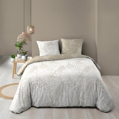 Douceur d'Intérieur , 3-delat set (260 x 240 cm) Cassia, vändbar 100% bomull Douceur d'Intérieur , 3-delat set (260 x 240 cm) Cassia, vändbar 100% bomull