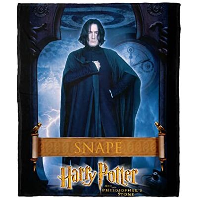 Northwest Harry Potter silke touch överkast, 127 cm x 152 cm, snape Northwest Harry Potter silke touch överkast, 127 cm x 152 cm, snape