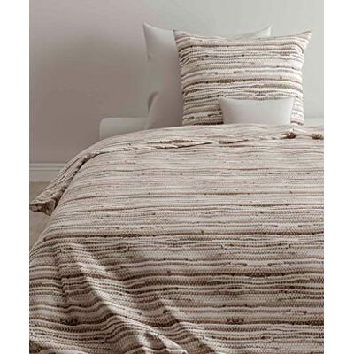 Zo!home ZOHK012-46-DBO 240 - Duvet Cover, Brun, 240 x 220 cm Zo!home ZOHK012-46-DBO 240 - Duvet Cover, Brun, 240 x 220 cm