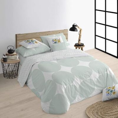 BL BELUM BELUM Påslakan för säng 105 (180x220 cm) Tyg: 100% ekologisk bomull. 175 trådar. Oeko-Tex certifierad Modell: Portmore Mint BL BELUM BELUM Påslakan för säng 105 (180x220 cm) Tyg: 100% ekologisk bomull. 175 trådar. Oeko-Tex certifierad Modell: Portmore Mint