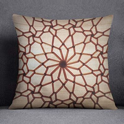 Bonamaison kuddfodral, bomull, flerfärgad, 45 x 45 Bonamaison kuddfodral, bomull, flerfärgad, 45 x 45