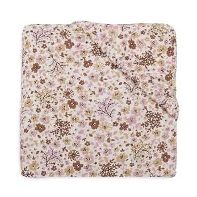 Jollein spännlakan jersey – för småbarnsäng – Flower Fairies – 70/75 x 140/150 cm – spännlakan bomull – dra-på-lakan – Oeko-TEX certifierad Jollein spännlakan jersey – för småbarnsäng – Flower Fairies – 70/75 x 140/150 cm – spännlakan bomull – dra-på-lakan – Oeko-TEX certifierad