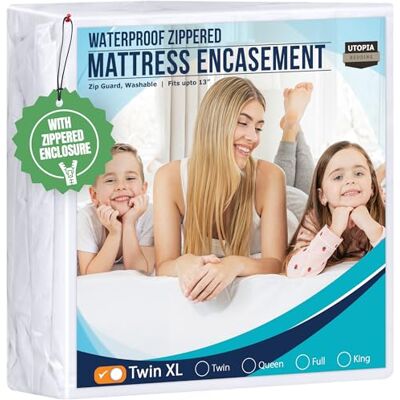 Utopia Bedding Bed bug säker dragkedja madrassöverdrag Utopia Bedding Bed bug säker dragkedja madrassöverdrag