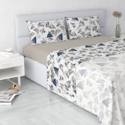Italian Bed Linen FASHION 900000 bäddset i Italien, mikrofiber, Urban Blå, Dubbelsäng Italian Bed Linen FASHION 900000 bäddset i Italien, mikrofiber, Urban Blå, Dubbelsäng