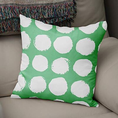 Bonamaison dekorativt kuddöverdrag bensingrön, vit prydnadskuddöverdrag, heminredning örngott för vardagsrum, soffa, sovrum, storlek: 50 x 50 cm Designad och tillverkad i Turkiet Bonamaison dekorativt kuddöverdrag bensingrön, vit prydnadskuddöverdrag, heminredning örngott för vardagsrum, soffa, sovrum, storlek: 50 x 50 cm Designad och tillverkad i Turkiet