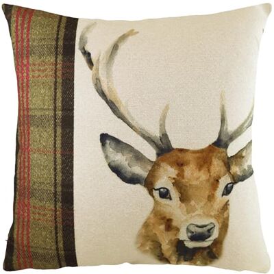 furn. Evans Lichfield Hunter Stag Tartan fjäder rik fylld kudde furn. Evans Lichfield Hunter Stag Tartan fjäder rik fylld kudde