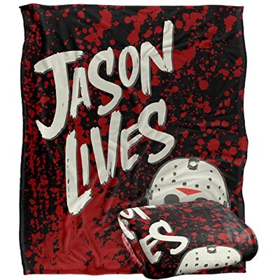 LOGOVISION FrIDAY THE 13TH Silkeslen Touch Supermjuk Filt 152 x 127 cm LOGOVISION FrIDAY THE 13TH Silkeslen Touch Supermjuk Filt 152 x 127 cm