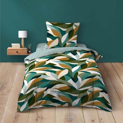 Douceur d'Intérieur , Sängkläder i 2 delar (140 x 200 cm) Swan blå, 100% bomull Douceur d'Intérieur , Sängkläder i 2 delar (140 x 200 cm) Swan blå, 100% bomull