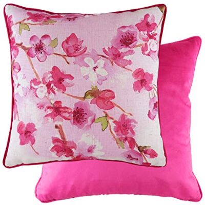 furn. Evans Lichfield Blossoms körsbärsfjäderfylld kudde, magenta, 43 x 43 cm furn. Evans Lichfield Blossoms körsbärsfjäderfylld kudde, magenta, 43 x 43 cm
