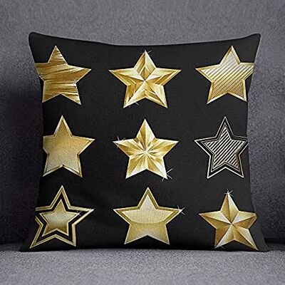 Bonamaison kuddfodral, bomull, flerfärgad, 45 x 45 Bonamaison kuddfodral, bomull, flerfärgad, 45 x 45