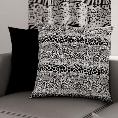 PETTI Artigiani Italiani Ett par örngott 45 x 45 cm i mikrofiber, kuddar för sovrum, soffa, vardagsrum, set med 2 örngott, svart djurskydd, 100% tillverkat i Italien PETTI Artigiani Italiani Ett par örngott 45 x 45 cm i mikrofiber, kuddar för sovrum, soffa, vardagsrum, set med 2 örngott, svart djurskydd, 100% tillverkat i Italien