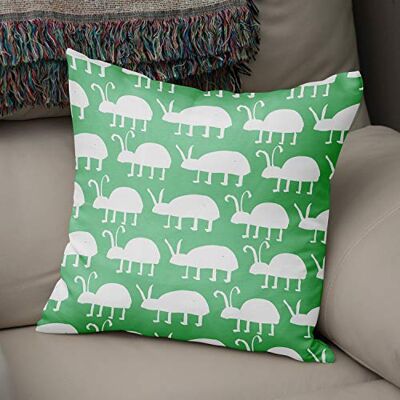 Bonamaison dekorativt kuddöverdrag bensingrön, vit prydnadskuddöverdrag, heminredning örngott för vardagsrum, soffa, sovrum, storlek: 50 x 50 cm Designad och tillverkad i Turkiet Bonamaison dekorativt kuddöverdrag bensingrön, vit prydnadskuddöverdrag, heminredning örngott för vardagsrum, soffa, sovrum, storlek: 50 x 50 cm Designad och tillverkad i Turkiet