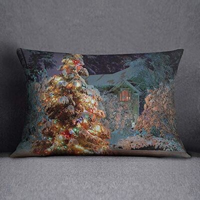 Bonamaison kuddfodral, bomull, flerfärgad, 45 x 45 Bonamaison kuddfodral, bomull, flerfärgad, 45 x 45