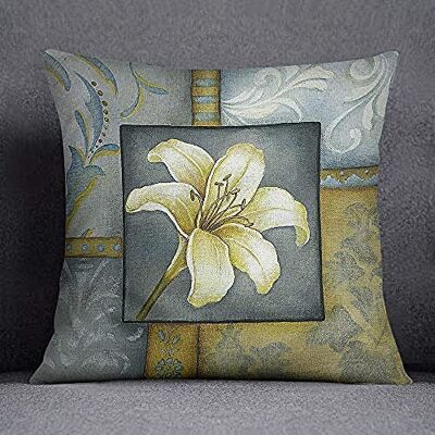 Bonamaison kuddfodral, bomull, flerfärgad, 45 x 45 Bonamaison kuddfodral, bomull, flerfärgad, 45 x 45