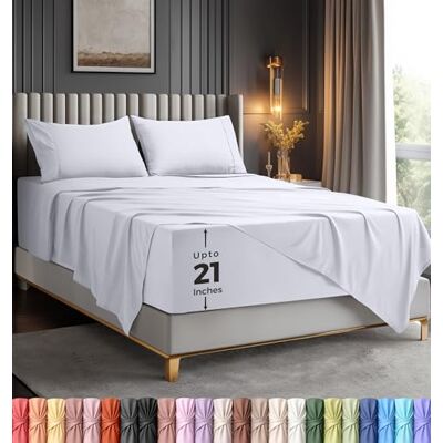 Utopia Bedding Utopia sängkläder 6 delar sänglakan set Utopia Bedding Utopia sängkläder 6 delar sänglakan set