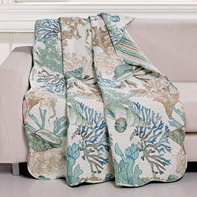 Barefoot Bungalow GL-1810ATHR Atlantis Prydnadsfilt, 127 x 152 cm, Jade Barefoot Bungalow GL-1810ATHR Atlantis Prydnadsfilt, 127 x 152 cm, Jade