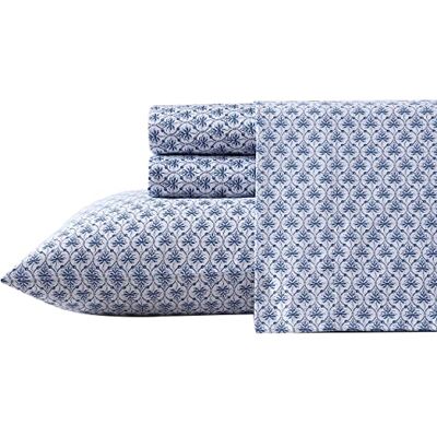 Laura Ashley Home King lakanset i mjuk satin bomull sängkläder set elegant, slät och andningsbar, blå Laura Ashley Home King lakanset i mjuk satin bomull sängkläder set elegant, slät och andningsbar, blå