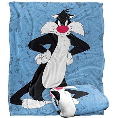LOGOVISION LOONEY TUNES Silkeslen känsla supermjuk filt 152 x 127 cm LOGOVISION LOONEY TUNES Silkeslen känsla supermjuk filt 152 x 127 cm