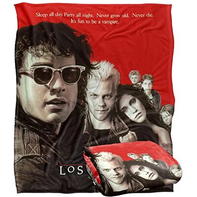 LOGOVISION THE LOST BOYS Silkeslen känsla supermjuk filt 152 x 127 cm LOGOVISION THE LOST BOYS Silkeslen känsla supermjuk filt 152 x 127 cm