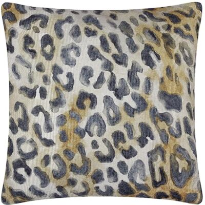 Paoletti Leopardis leopard vävd utomhus polyester fylld kudde flerfärgad 59 x 59 cm Paoletti Leopardis leopard vävd utomhus polyester fylld kudde flerfärgad 59 x 59 cm
