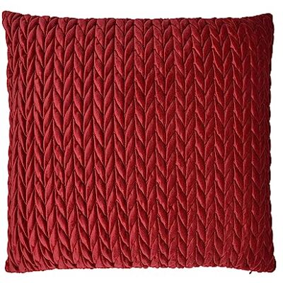 Laurence Llewelyn-Bowen – Amory – sammetsfylld kudde – 43 x 43 cm i Claret Laurence Llewelyn-Bowen – Amory – sammetsfylld kudde – 43 x 43 cm i Claret
