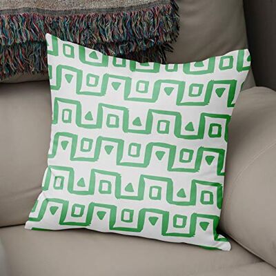 Bonamaison dekorativt kuddöverdrag bensingrön, vit prydnadskuddöverdrag, heminredning örngott för vardagsrum, soffa, sovrum, storlek: 50 x 50 cm Designad och tillverkad i Turkiet Bonamaison dekorativt kuddöverdrag bensingrön, vit prydnadskuddöverdrag, heminredning örngott för vardagsrum, soffa, sovrum, storlek: 50 x 50 cm Designad och tillverkad i Turkiet