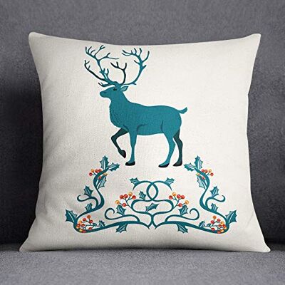 Bonamaison dekorativt kuddöverdrag, polyester, flerfärgad, 45 x 45 cm Bonamaison dekorativt kuddöverdrag, polyester, flerfärgad, 45 x 45 cm