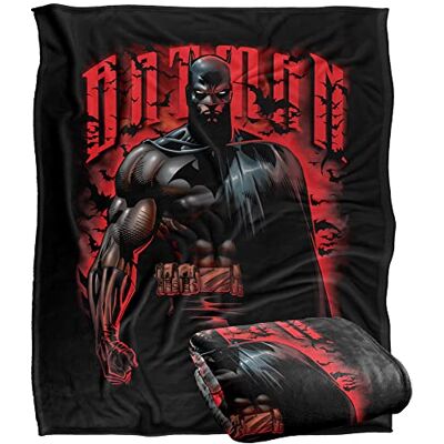 LOGOVISION Batman character silkeslen känsla supermjuk filt 152 x 127 cm LOGOVISION Batman character silkeslen känsla supermjuk filt 152 x 127 cm