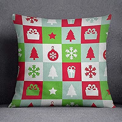 Bonamaison kuddfodral, bomull, flerfärgad, 45 x 45 Bonamaison kuddfodral, bomull, flerfärgad, 45 x 45