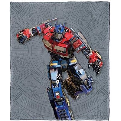 Northwest Transformers Silk Touch filt, 127 cm x 152 cm, Optimus Prime Northwest Transformers Silk Touch filt, 127 cm x 152 cm, Optimus Prime